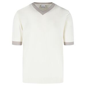 Eleventy White Cotton T-Shirt Men